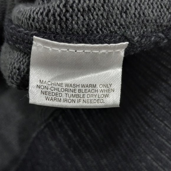 Structure Quarter Zip Sweater Men's XXL Long Sleeve Dark Gray Pullover Heavy - Picture 6 of 10